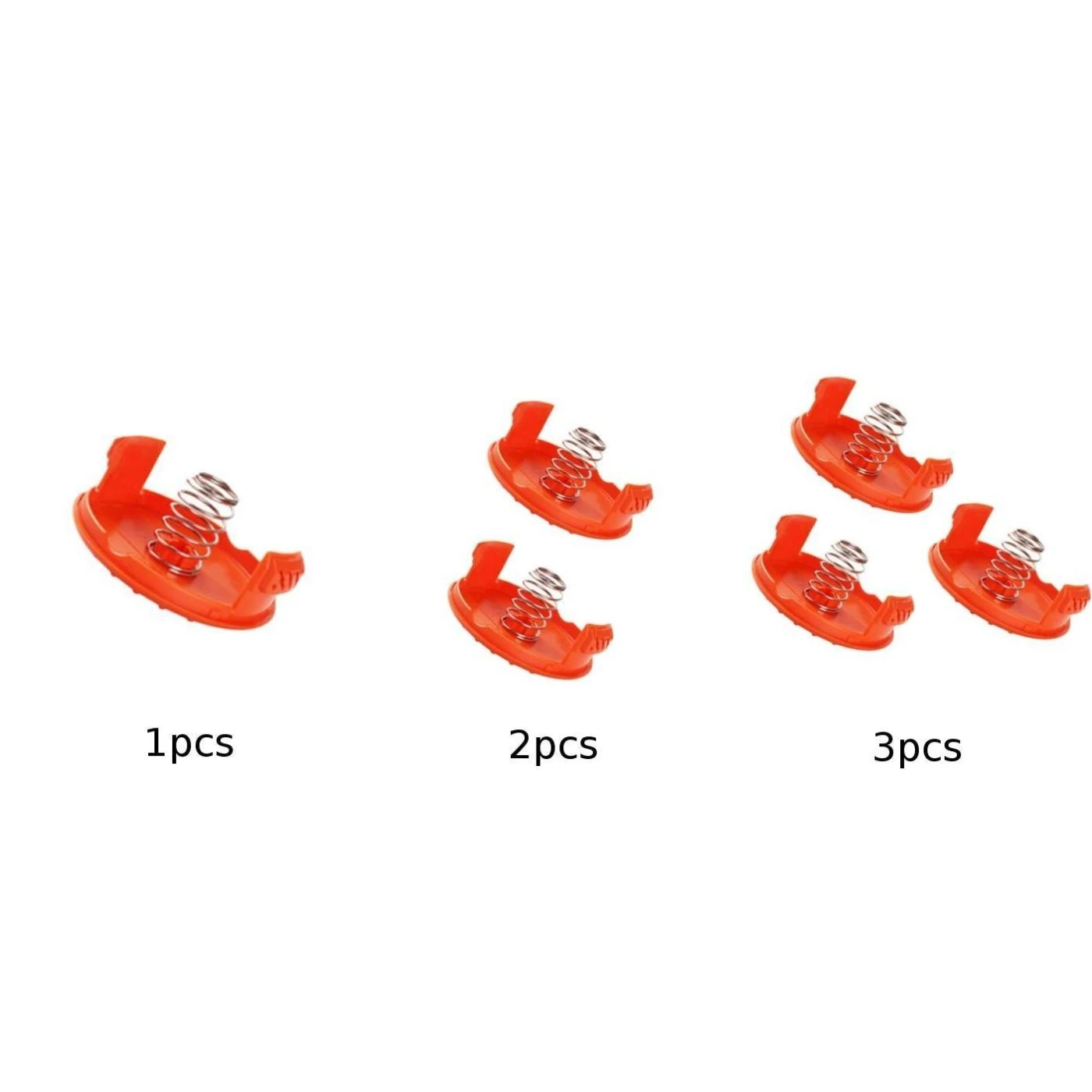 Замените номер RC-100-P для триммеров Black And Decker AFS: CST1000, CST2000, NST2018, ST7000, ST6600 Весна+ крышка