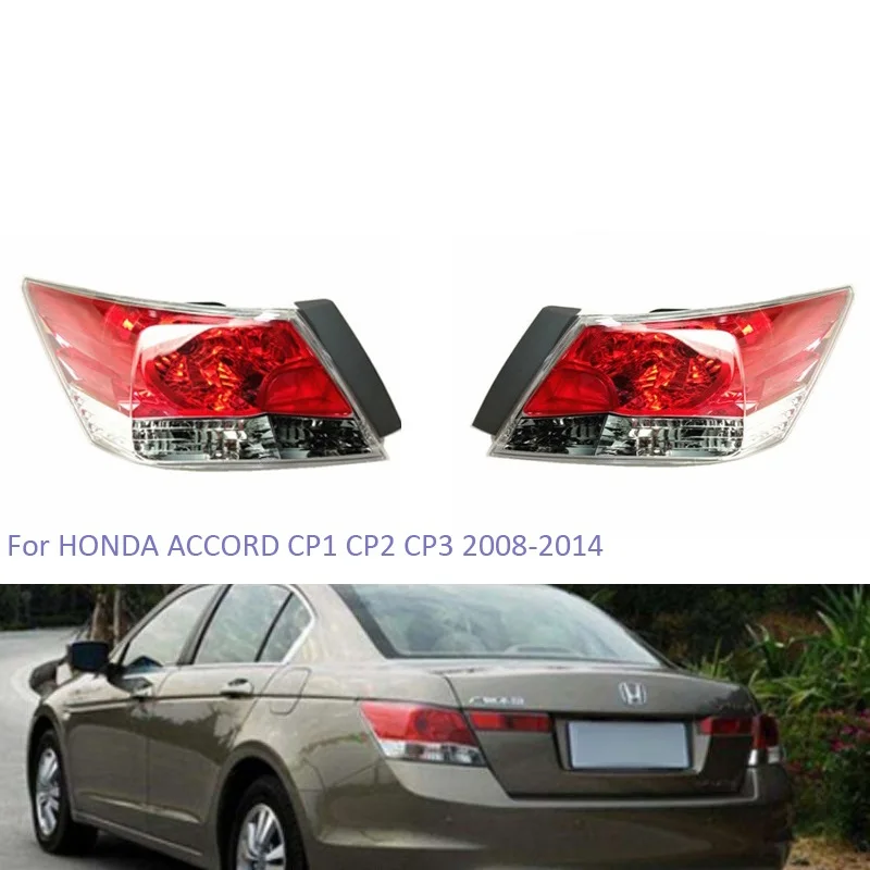 YTCLIN хвост светильник для HONDA ACCORD CP1 CP2 CP3 2008 2014 лампа задний тормоз автомобильный