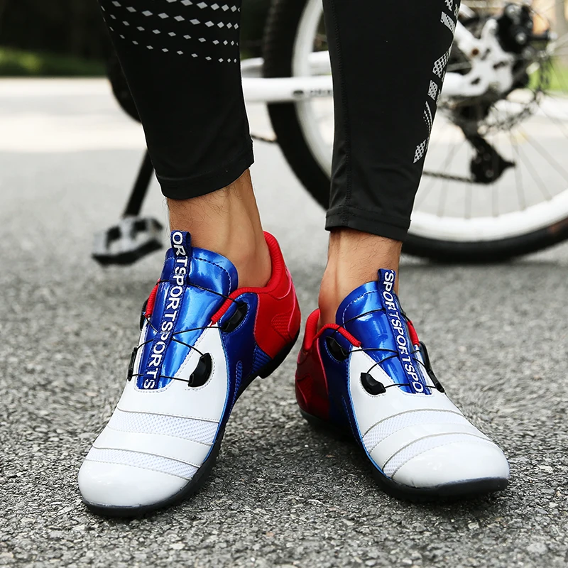 Tide speed со шнуровкой; профессиональная обувь для велоспорта; мужские и женские велосипедные кроссовки; дышащие легкие велосипедные кроссовки; обувь для любителей активного отдыха