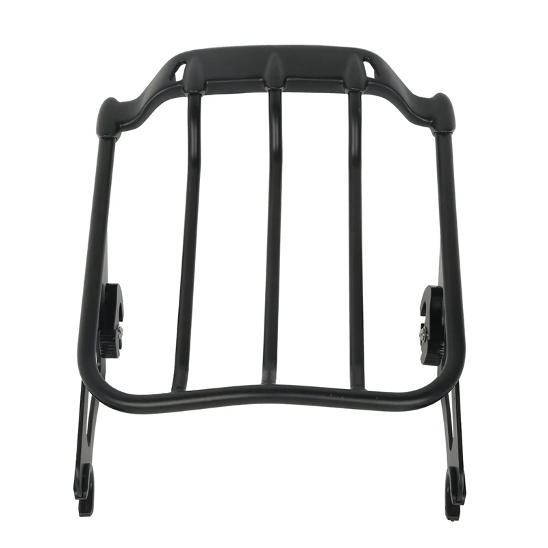 Luggage Rack Detachable Two Up Air Wing Rack for Harley Touring Models Street Road King Glide 2009- FLHR FLHX FLTR Ultra Cla