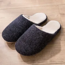 TZLDN/; Мужская зимняя домашняя обувь из хлопка; теплые плюшевые тапочки для спальни; мягкие хлопковые тапочки для гостиной; тапочки с узором