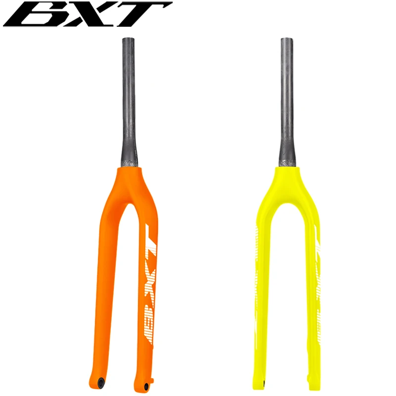 NewMountainBikeFork29erCarbonMTBRigidTaperedForkUltralight