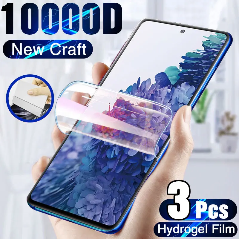 Screen-Protector Hydrogel-Film S7-Edge Full-Cover S8-Plus Note 20 Samsung Galaxy S10