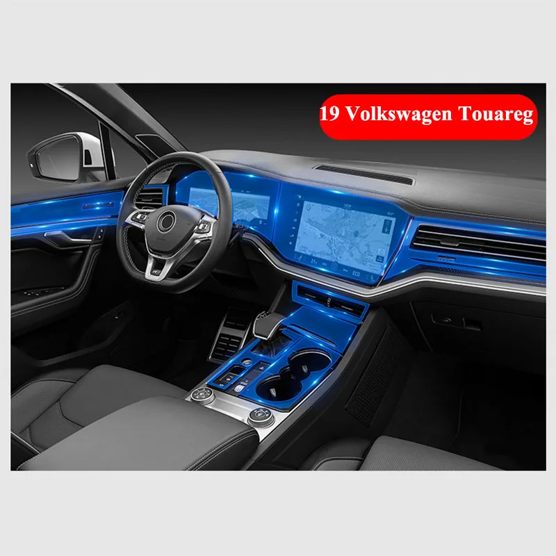 

For Volkswagen Touareg vw 2019 2020 TPU Protective Film Dashboard Navigation Screen Scratch Resistant Anti Fingerprint Sticker
