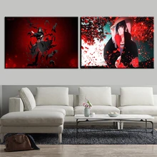 

Japnese Animation Itachi Figure Poster Decor Painting Living Room Wall Art Canvas Bedroom Mural Picture Print Home Decoration