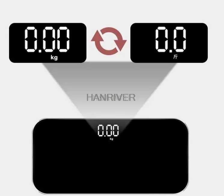 New Electronic Scales Home Body Called Accurate Adult Smart Weight Scale Mirror Mini Pocket Scale Digital Human Weight Mi Scales