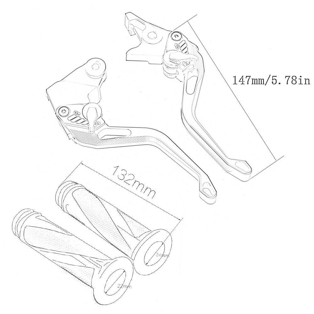 Для Honda CBR929RR cbr 929 2000-2001 CNC регулируемый 3D Мотоцикл тормозные рычаги сцепления и ручки комплект