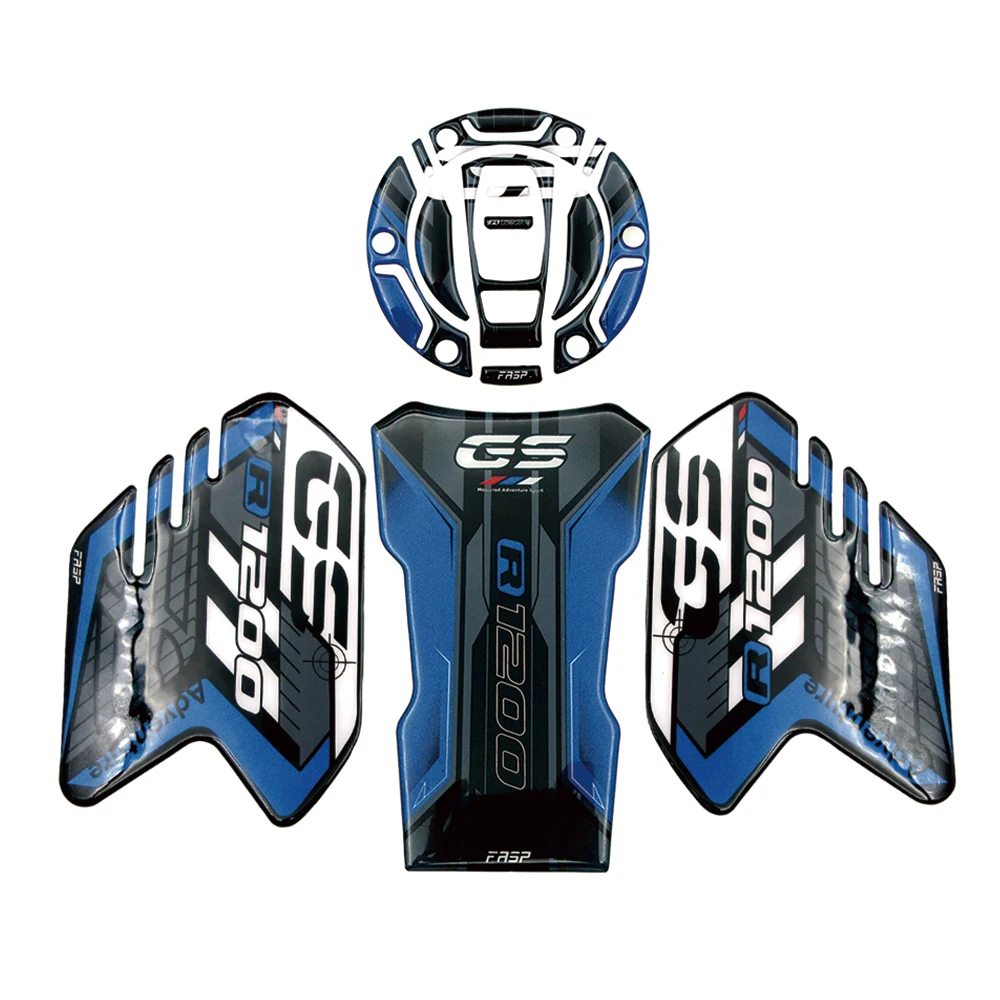 Protezione serbatoio Adesivo 3D compatibile con/sostitutivo per BMW R1250 GS ADVENTURE TANK PAD PROTECTIVE 3D R1250GS ADV