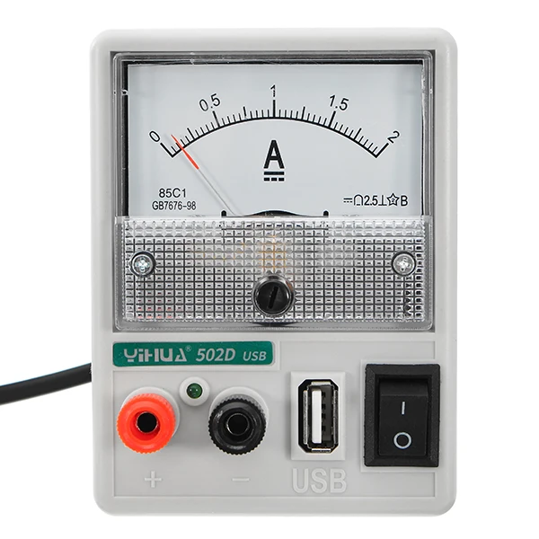 YIHUA 502D 5V 2A мини источник питания постоянного тока для ремонта телефона DC Напряжение регуляторы инструмент