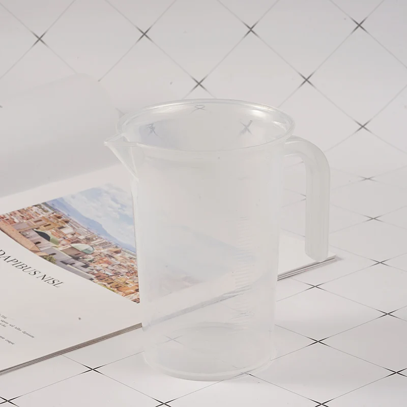 Measuring Cups 100/250/500/1000ml Transparent Cup Scale Measuring Kitchen Tools KT0151 Cup Tools Measuri Plastic For Baking R6K0