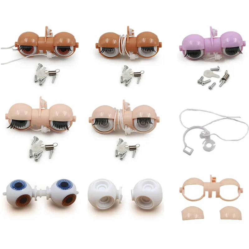 

Eyeball for Blyth Doll ICY Doll White Natural Tan Dark and Super Black Skin Eye Eyeball No Doll Toys for Children