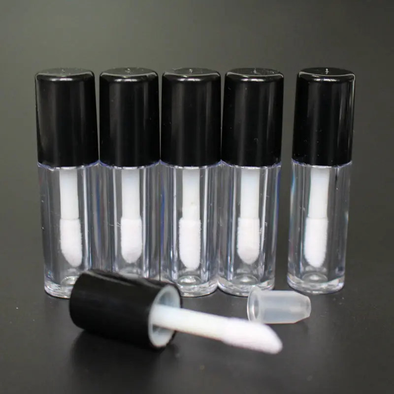 Batom com Leakproof Alta Qualidade Lote 3ml 0.8ml Plástico Lábio Gloss Tubo Pequeno Amostra Interna Recipiente Cosmético Diy 50 Pçs - 18 leakproof amostra interna recipiente cosmético diy