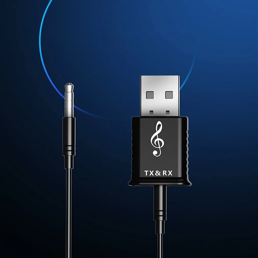 2 в 1 Usb 5,0 беспроводной ключ адаптер для ПК динамик компьютерная мышь беспроводной аудио музыкальный приемник передатчик