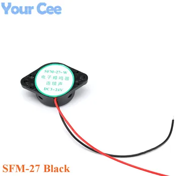 

SFM-27 Alarm High-decibel DC3-24V 12V Electronic Buzzer Beep Alarm Continuous Beep for Arduino