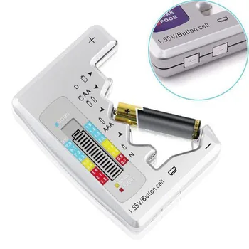 

LCD Digital Battery Tester Power Supply Measuring Instrument Super Insulation Tools DU55