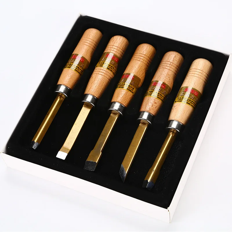 

Профессиональный 5 шт./компл. ручная резьба по дереву ручное долото набор инструментов плотники деревообрабатывающее долото для резьбы своими руками ручные инструменты