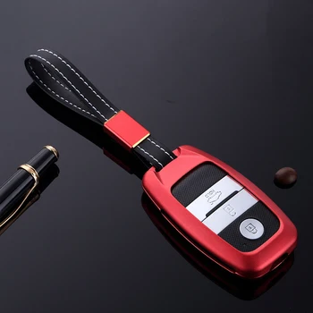 

For Kia K2 K3 K4 K5 KX3 KX5 KX7 Sorento Sportage Sportage-R Car Remote Key Covers Case Shell Aluminium Accessories Car-Styling