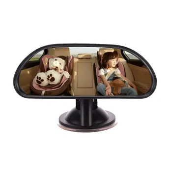

Car Interior Baby Medium Suction Cup Rear View Mirror Children Rear-view Mirrors 360 Degree Rotation Adjustable