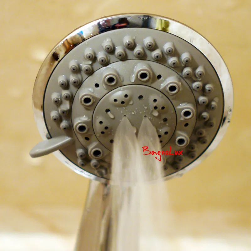 Vidric Portable Wholesale Newly High Quality Bathroom 7 Function Round Style Wall Mounted Water Saving Rain Hand Shower Head SH