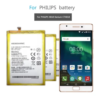 

AB3900AWMC Mobile Phone Replacement Battery For PHILIPS X818 Xenium CTX818 3900mAh