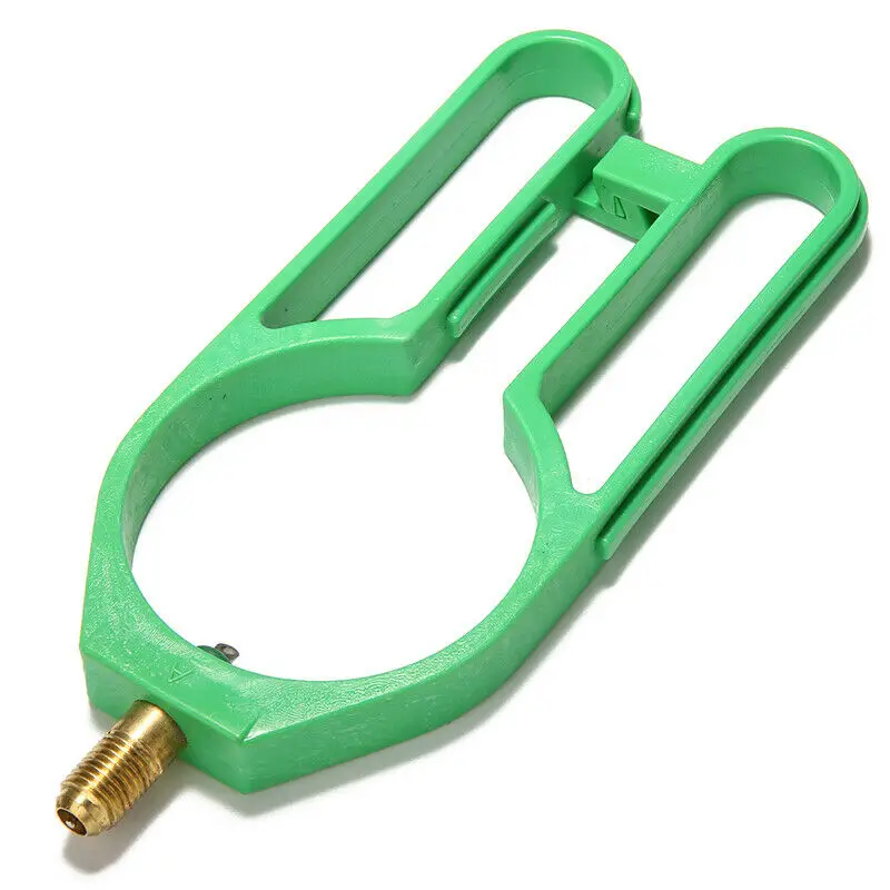 1Pc Auto R134A A/C Refrigerazione Gas 2-7/8 "Può Lato Rapida Cono Con 1/4" Valvola Strumento Di Refrigerazione Può Rubinetto Parti