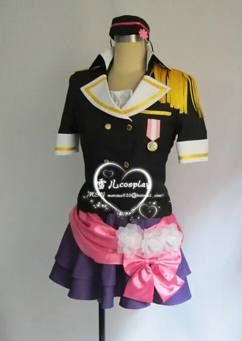 Liefde Live! A-RISE Kira Tsubasa Cosplay Kostuums Mooie Vrouwen en meisje Uniform Anime Lolita Cosplay Kleding Volledige Set Jas + Rok Liefde Live! A-RISE Kira Tsubasa Cosplay Kostuums Mooie Vrouwen en meisje Uniform Anime Lolita Cosplay Kleding Volledige Set Jas + Rok