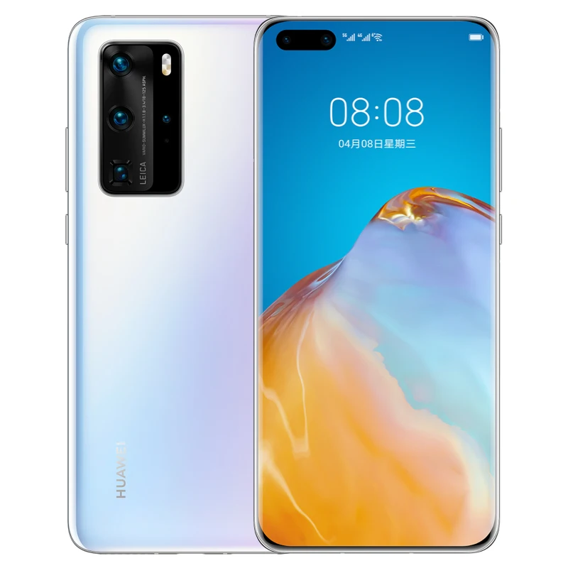 Мобильный телефон Huawei P40 Pro мобильный с OLED дисплеем 6 58 дюйма Восьмиядерный