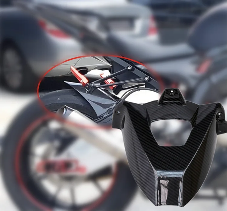 Для BMW S1000rr S1000r 2009-2018 новый корпус полностью из углеродного волокна краска задний