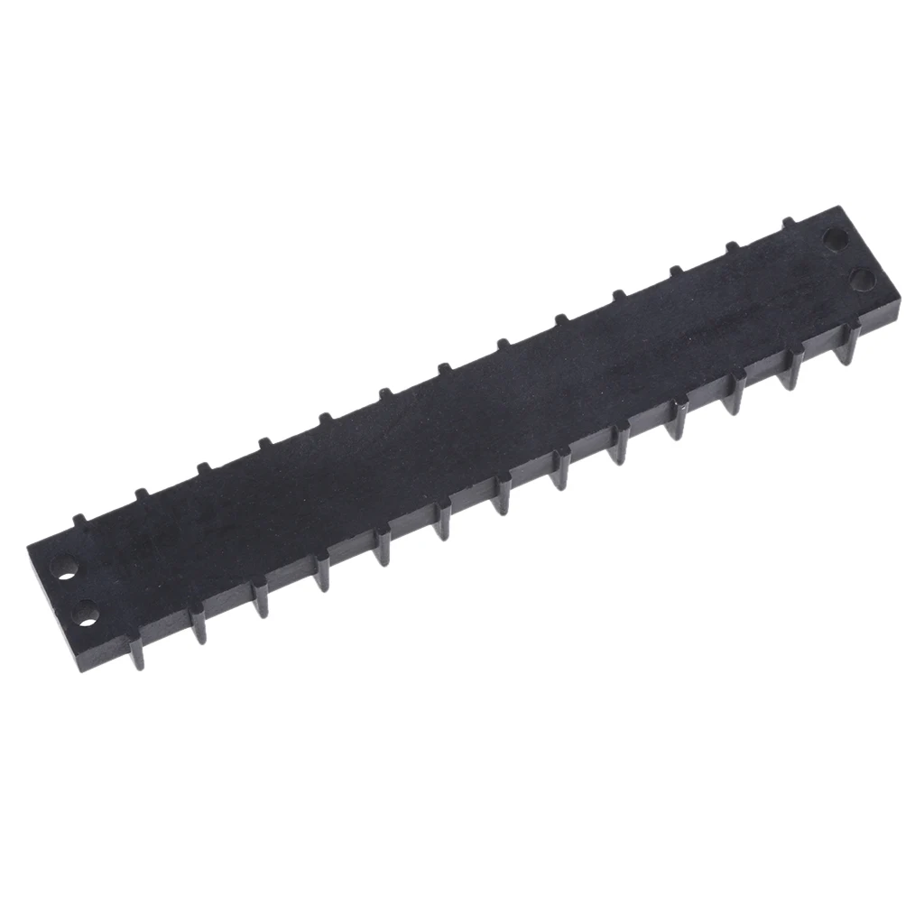 Marine Boat RV 12 Gang Barrier Type Junction Block with 8-32 Screw Terminals