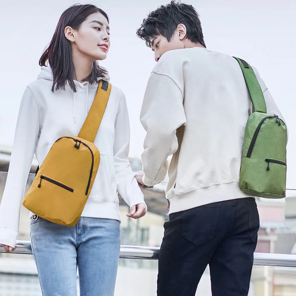 Легкий рюкзак Xiaomi ZaJia, сумка через плечо, нейлон, 11л/7Л, Большой Вместительный рюкзак, городской рюкзак для отдыха, сумка на плечо Unise