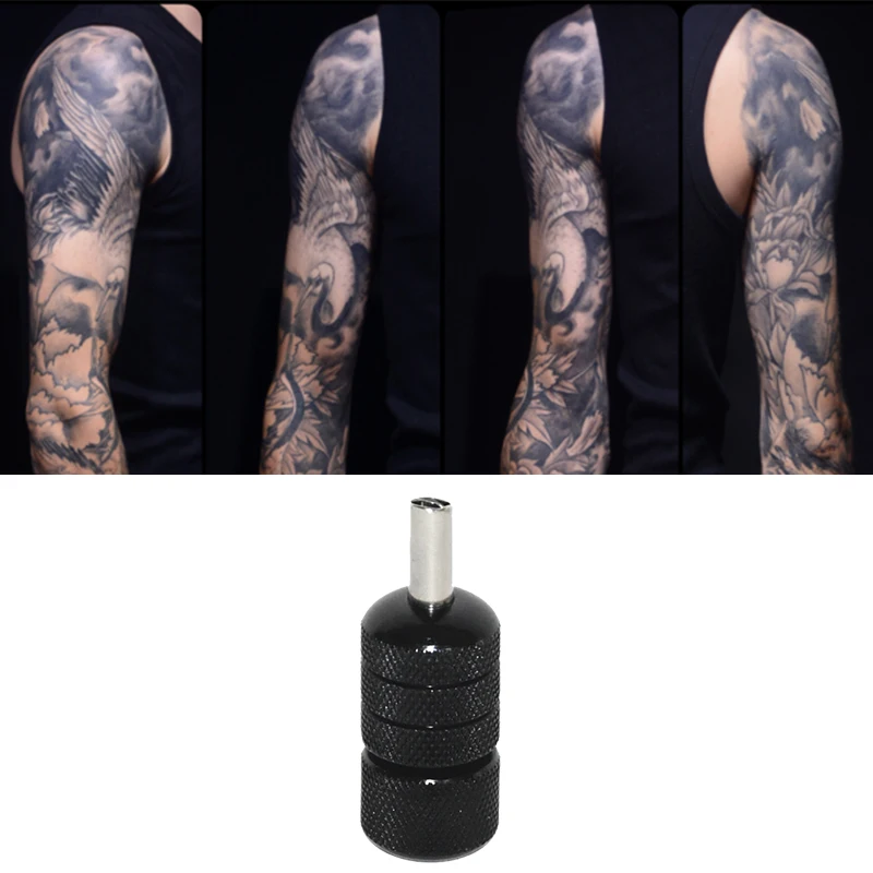 25X50 мм машинка для нанесения татуировки ручки трубка с задней стволовой самозакрывающийся держатель для инструментов для нанесения татуировки машина комплект татуировки аксессуары