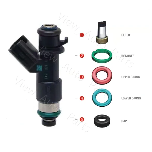 Wholesale 1000 Set FJ773 Fuel Injector Repair Kit for Honda Acura MDX RL TL including Micro Filter ORings Seals caos VD-RK-0222 |