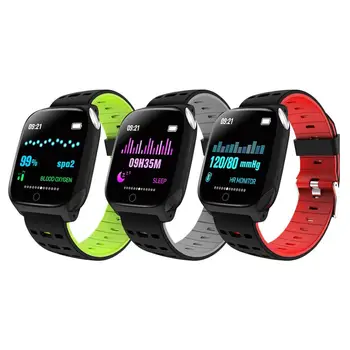 

F16 ECG Heart Rate Blood Pressure Monitoring Pedometer Sport Smart Bracelet