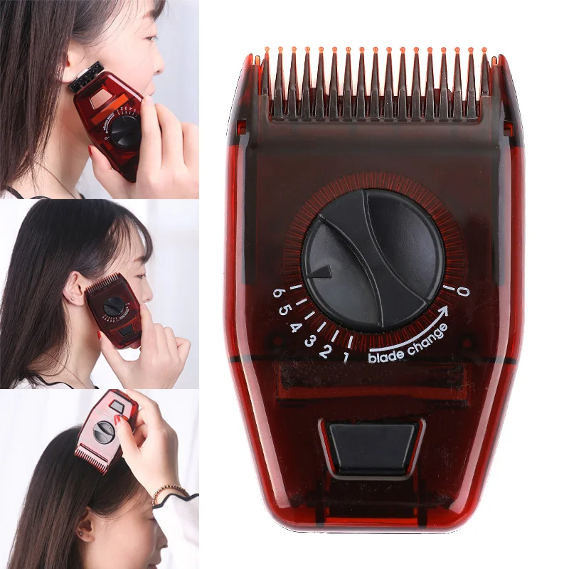 2019 женский многофункциональный ручной триммер для волос парикмахерская расческа Регулируемая портативная для путешествий t6