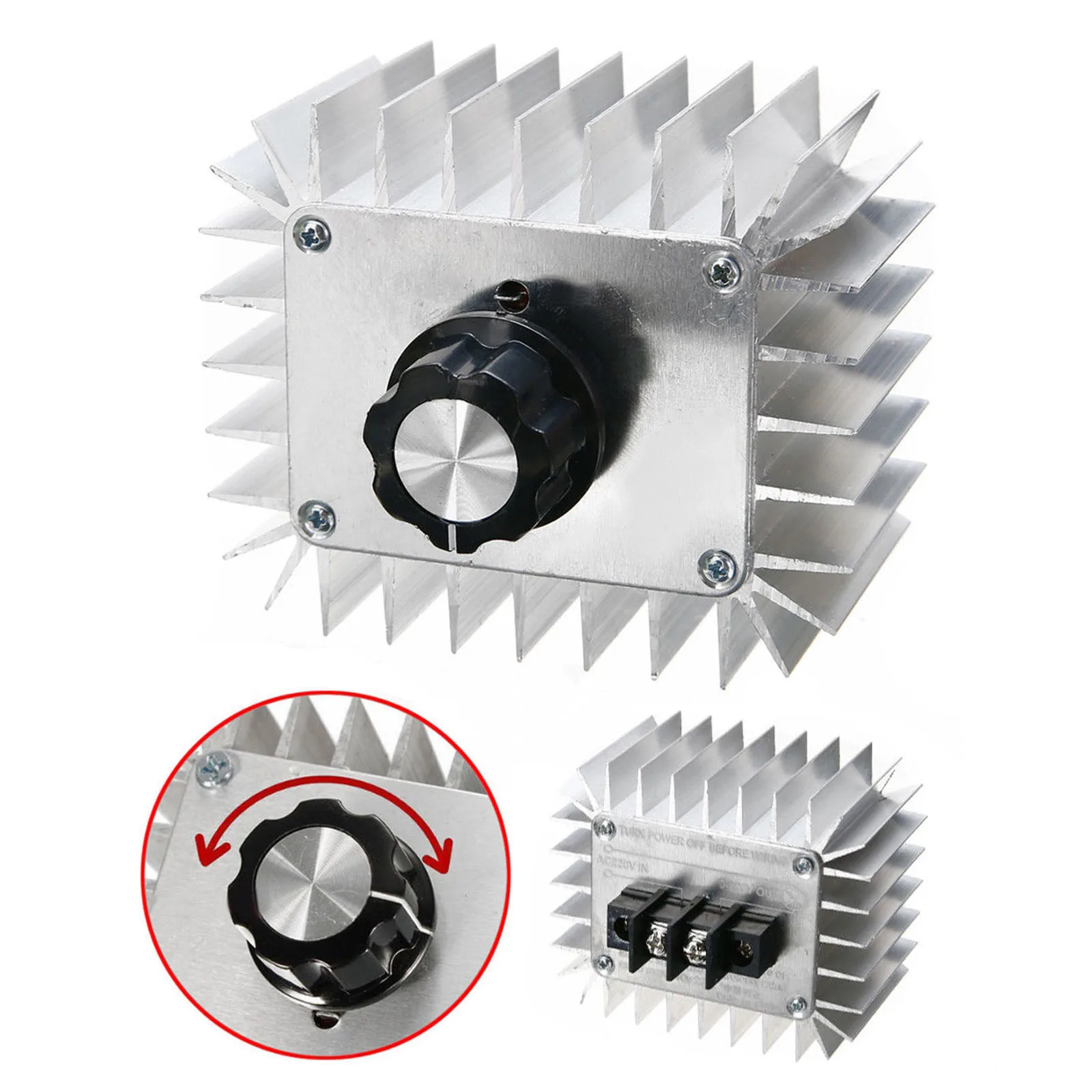 5000W Motor Speed Controller SCR Voltage Regulator Attemperation Module