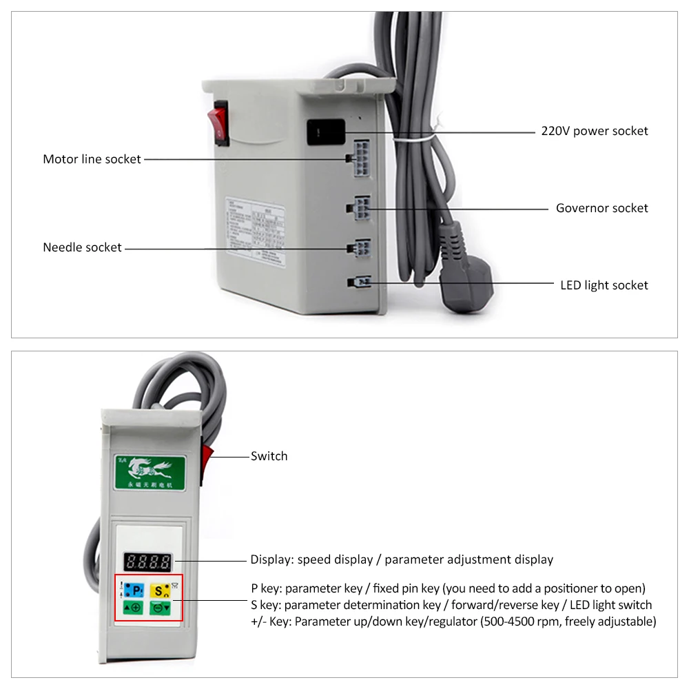 servo motor controlador de suspensao inferior 05