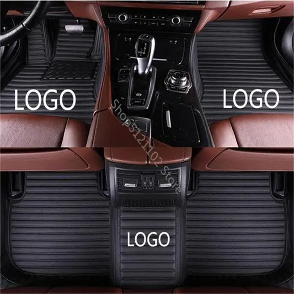 FOR Toyota Tacoma- luxury custom car mat 8 colors - Название цвета: Черный