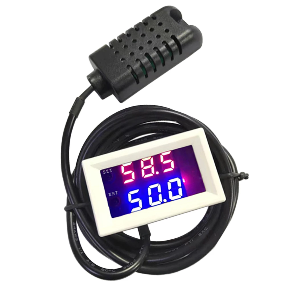 1 Pc Digital Diaplay Humidity Controller Regulator Sensor Hygrometer Switch