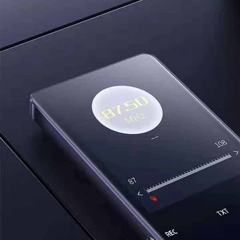 X8 металлический сенсорный экран MP4 Bluetooth музыкальный плеер для спорта бега поддерживает диктофон для чтения электронных книг просмотра изображений
