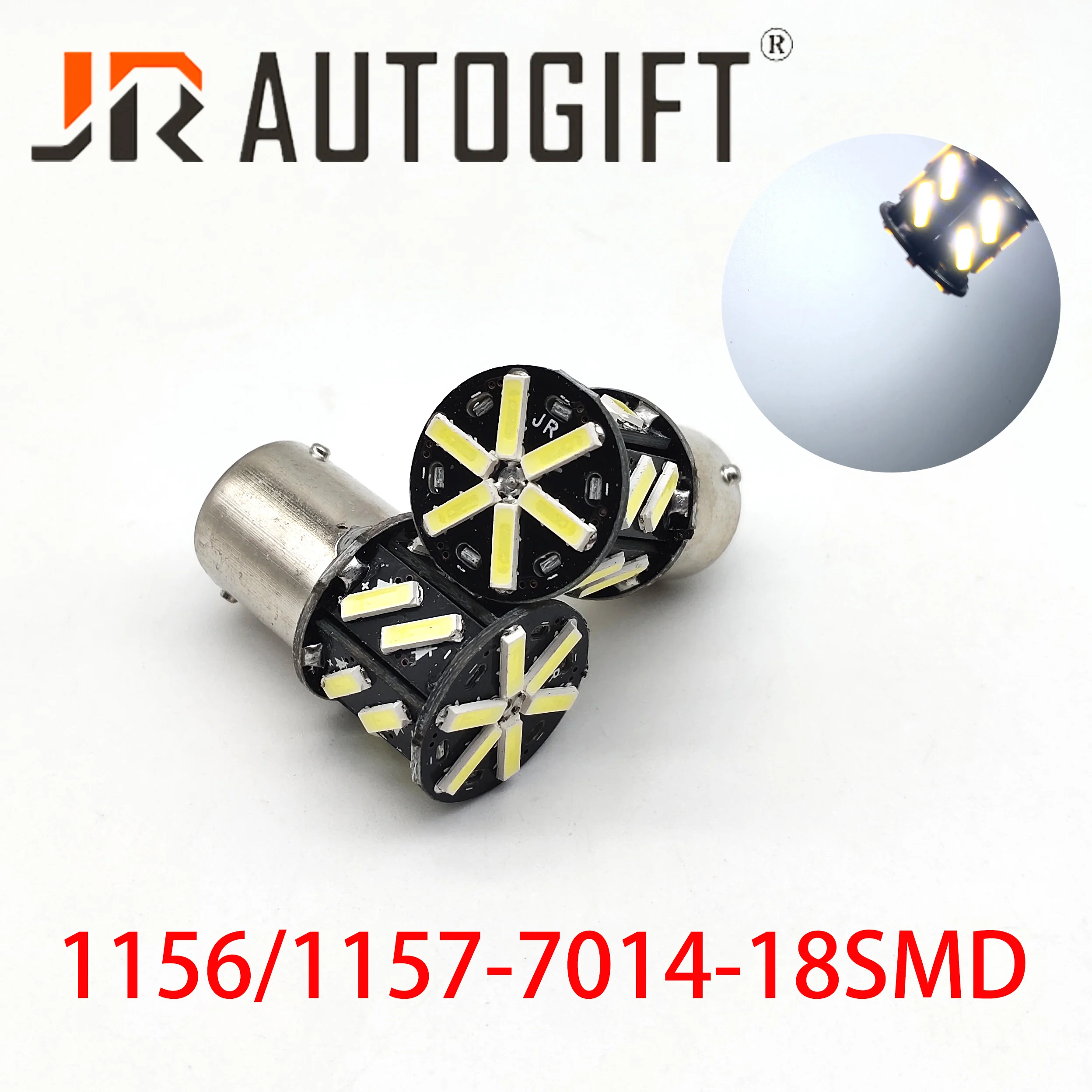 

Ламсветильник светодиодная для автостайлинга 1156 BA15S 7014 18SMD 12 В/24 В