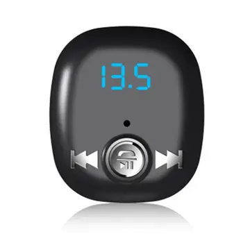 

BC40 FM Transmitter Handsfree Car Kit Car Audio MP3 Player with Dual USB Car Charger Support U disk / TF card