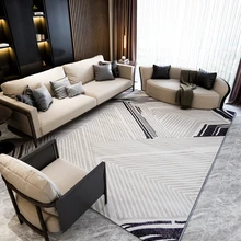 Скандинавские полосатые ковры для гостиной, домашний декор, ковер для спальни, украшения для офиса, Диванный кофейный столик, коврик для пола, коврики для Кабинета