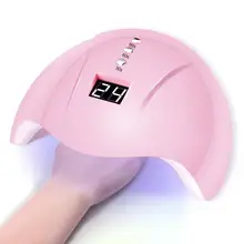 Светодиодный УФ-светильник для ногтей мини USB Маникюр ЖК-дисплей сушка все Гель-лак для ногтей инструменты для дизайна ногтей