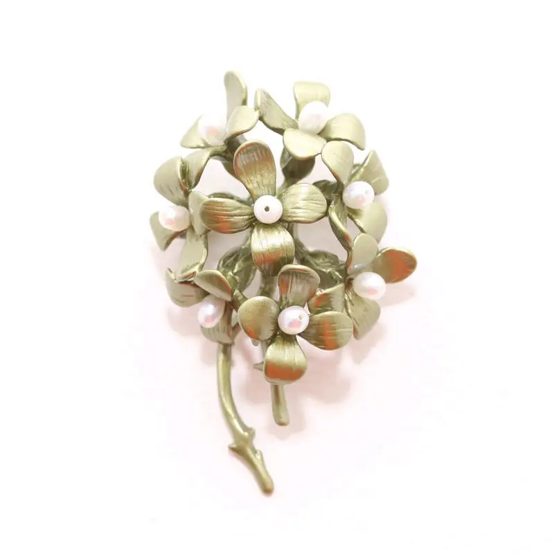 

Small Wildflowers Brooch America Designer Works Top Grade Corsage Accessories