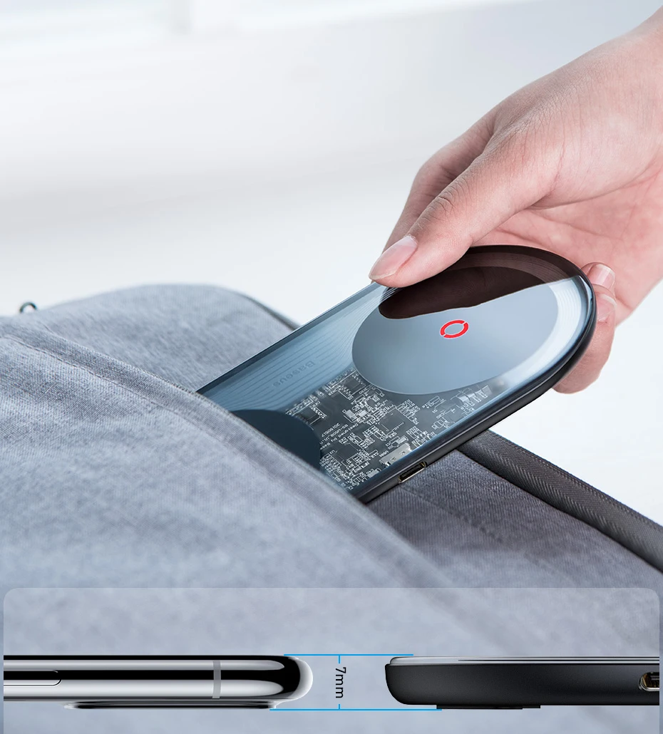 Baseus Chargeur sans fil double 2-en-1 édition Pro-11