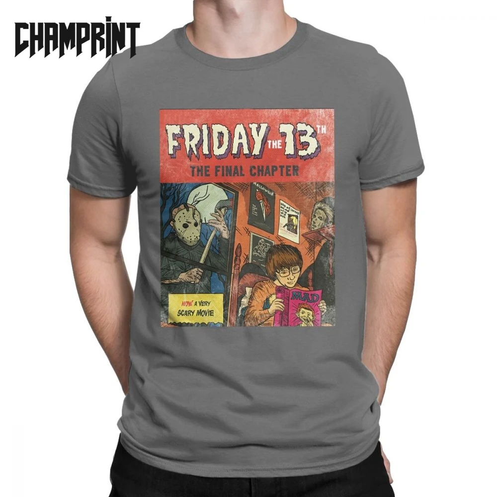 Friday The 13th Jason Voorhees Мужская футболка фильм ужасов Хэллоуин страшная пятница Фредди