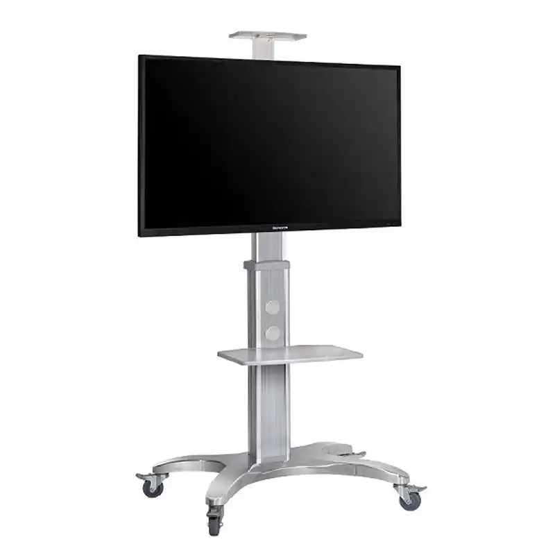 Aluminum Alloy NB AVF 1800 70 1P TV Mobile Cart Free Lifting 55" 80