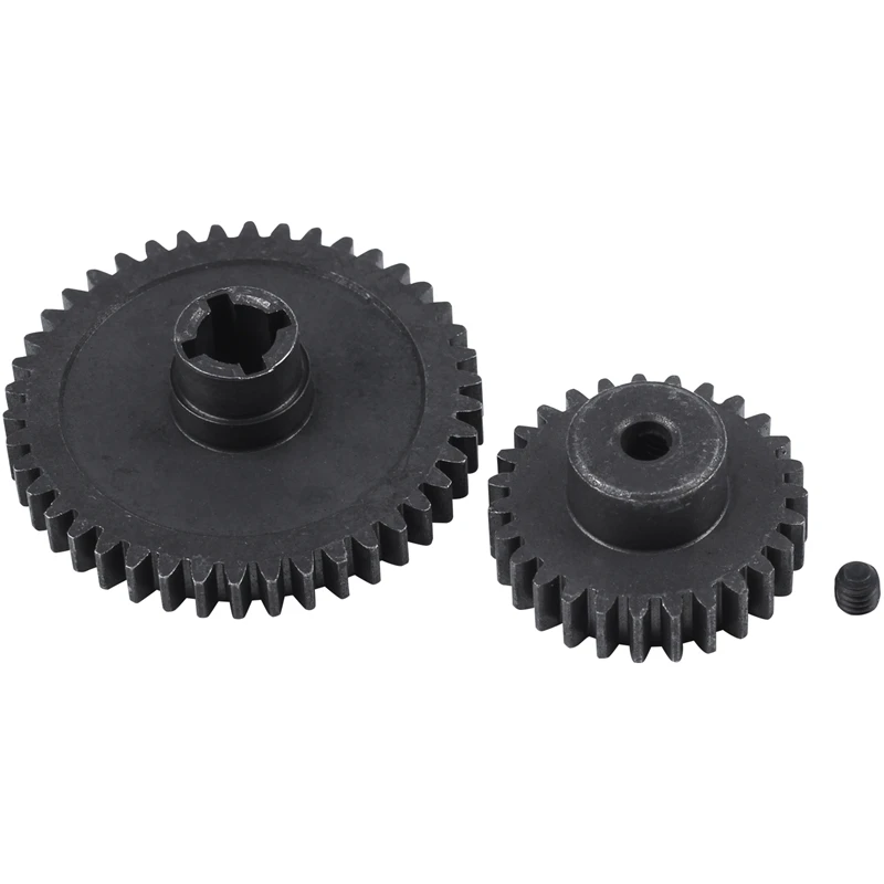 Металл Diff основной Шестерни 42T + мотор 27T для 1/18 WLtoys A959 B A969 A979 K929 RC автомобилей