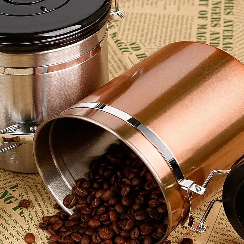 1.2L 1.5L 1.8L Airtight Coffee Container Storage Canister Set Coffee