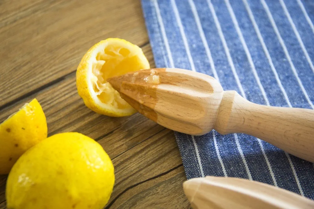Японская твердая древесина серии бука лимонодавилка креативное руководство кухонная соковыжималка гаджет